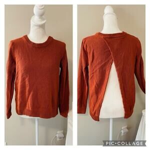 Sahalie Split Back Sweater